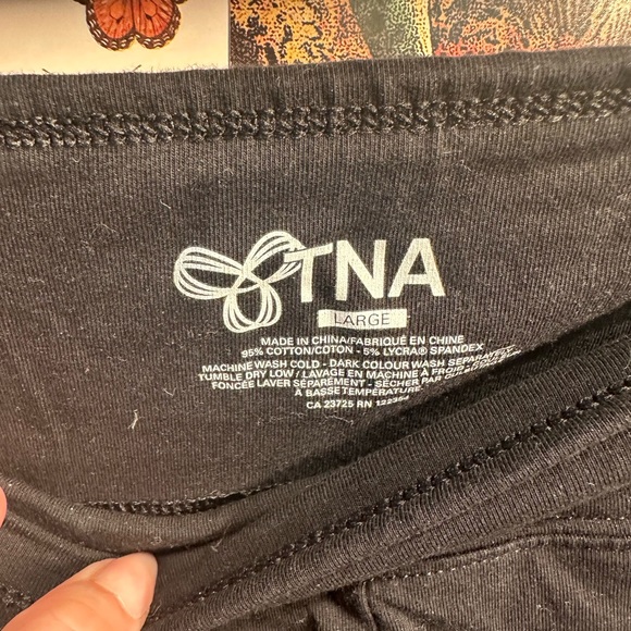 TNA size large, booty shorts. Super cute, good condition! - Picture 3 of 3